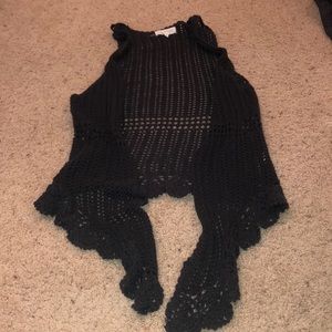 Crochet vest